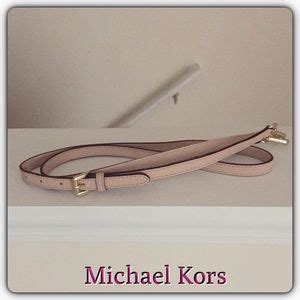 michael kors black leather purse strap|Michael Kors website strap replacement.